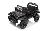 Mamido Elektrické autíčko Speed Offroad černé | 4x45W | EVA kola | 12V 7Ah | EKO kůže
