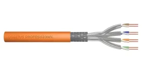 Digitus CAT 7 S/FTP / Instalační kabel / 500 m / AWG 23/1 / Cca / oranžová (DK-1744-VH-5)