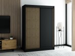 Šatní skříň Abi Lamelo Barva korpusu: Dub artisan, Rozměry: 100 cm