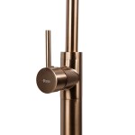 REA - Volně stojící baterie LUNGO Brush Copper REA-B4303