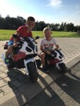 Mamido Dětská elektrická motorka BMW S1000RR Maxi červená