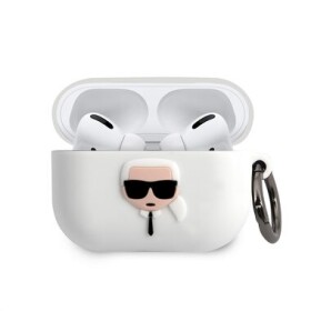 Karl Lagerfeld AirPods Pro cover Silicone Ikonik KLACAPSILGLWH