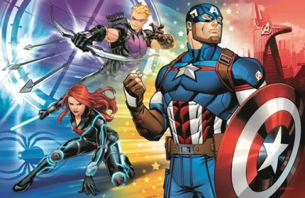 Trefl - Puzzle - Avengers: Kapitán Amerika