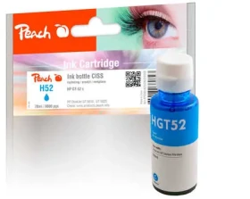 Peach HP GT52, 70 ml kompatibilní - modrá