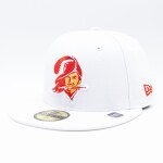 New Era Pánská kšiltovka Tampa Bay Buccaneers NFL Throwback 59FIFTY Fitted - Bílá Velikost: 7 1/2
