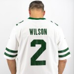 Nike Pánský dres New York Jets NFL Zach Wilson #2 Classic Game White Velikost: 2XL