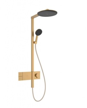 HANSGROHE - Raindance Alive S Sprchový set s termostatem, průměr 30 cm, 3 proudy, kartáčovaný bronz 24582140