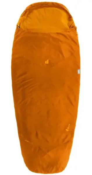 Deuter Dreamlite 15C/59F oranžová / Spací pytel / Mumie / 200 cm / dutá vlákna (370322666271)