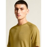 Běžecké tričko CRAFT ADV Trail Wool SS - zelené Velikost textilu: S