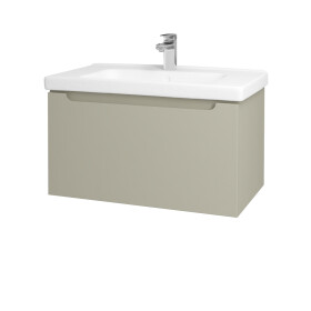 Dřevojas - Koupelnová skříňka COLOR SZZ 80 - M05 Béžová mat / M05 Béžová mat 201760