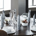 Georg Jensen Skleněná karafa Cobra 0,75 l, čirá barva, sklo