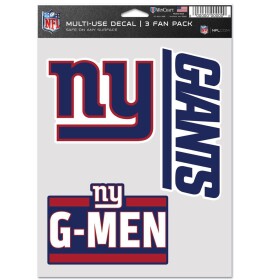 Samolepka New York Giants NFL Multi-Use Set (3 ks)% 1 ks