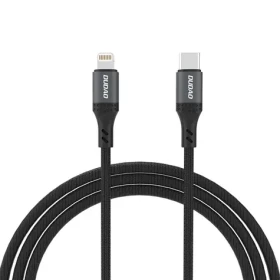 Dudao Datový kabel L3CL / USB-C / Lightning 30W / 2 m / černá (181524)