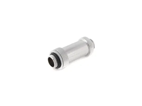 BitsPower Aqua-Pipe II (41-69mm) pro nádrže - 2x G1/4 závit stříbrná (BP-DG14AALPII)