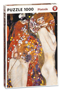Puzzle Klimt: Vodní hadi 1000 dílků