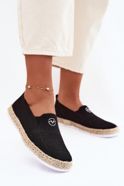 Dámské espadrilly 13659 černé - Vinceza 41