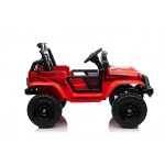 Mamido Elektrické autíčko OFF ROAD EXTREME 4x4 červené 24V | 200W | 50 kg | EVA | LED | 2,4Ghz | ECO kůže