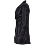 Dámský Kožený Kabát Dior Brixton Černý Velikost: 8XL