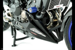 Yamaha MT-09 Tracer 15-20 , FJ-09 Tracer 15-20, MT-09 Tracer GT 18-20, FJ-09 Tracer GT 18-20 Klín pod motor - Matná černá-stříbrná mřížka