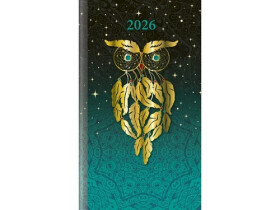 Kapesní diář 2026 - Art Lapač snů (A6)