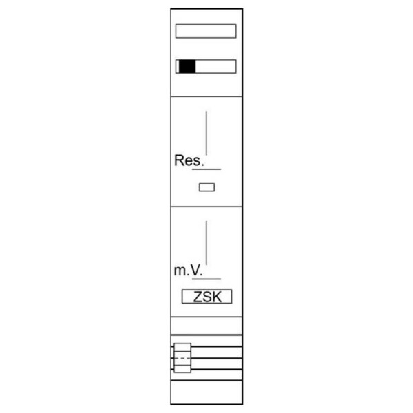 ABN Z29540L Místo pro elektroměr Obsah 1 ks