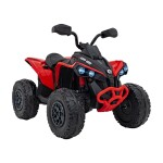Mamido Dětská elektrická čtyřkolka Maverick ATV 2x200W červená
