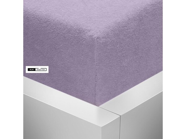 Stanex Froté napínací prostěradlo světle fialové ROZMĚR: (š/d/v) 90 x 200 x 20 cm