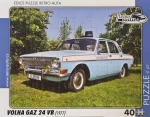 RETRO-AUTA Puzzle č.57 VOLHA GAZ 24 VB (1977)