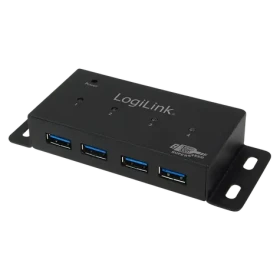 LogiLink UA0149 černá / USB Hub / 4x USB 3.0 (UA0149)