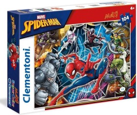 Clementoni Puzzle Maxi Spiderman / 104 dílků - Clementoni