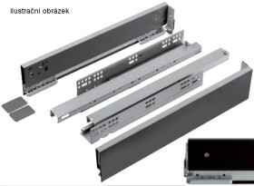 Strong výsuv StrongMax 450/89mm černý (503004)