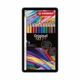 STABILO® Original - ARTY+ - 12 ks sada v plechu - 12 různých barev (8773-6)