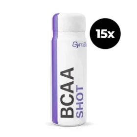 BCAA shot - GymBeam (hrozny, 15 x 90 ml) (117667-6-15x90ml-hrozno)