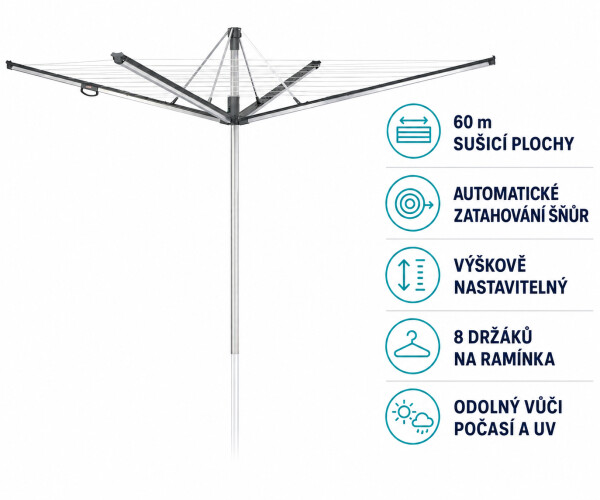 Leifheit Venkovní sušák Linomatic 600 Plus 85277