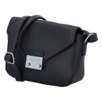 Módní nadčasová dámská crossbody kabelka Sylvia, černá