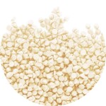 Eurocao Čokoládové dropsy termostabilní bílé 23,5% (250 g)