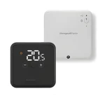 Honeywell Home DT4R + R9H černá / Sada bezdrátového termostatu / spínací jednotka (YT42BRFT22)