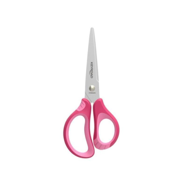 Keyroad Školní nůžky Soft 15 cm - růžové