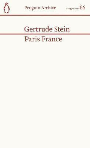Paris France - Gertrude Stein