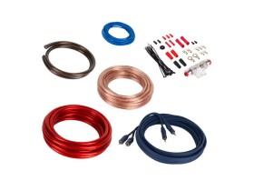 Sada montážní KRUGER & MATZ KM0011 pro zesilovače - rozbaleno - poškozený obal