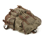 Vintage batoh Kansas 20l, zelený