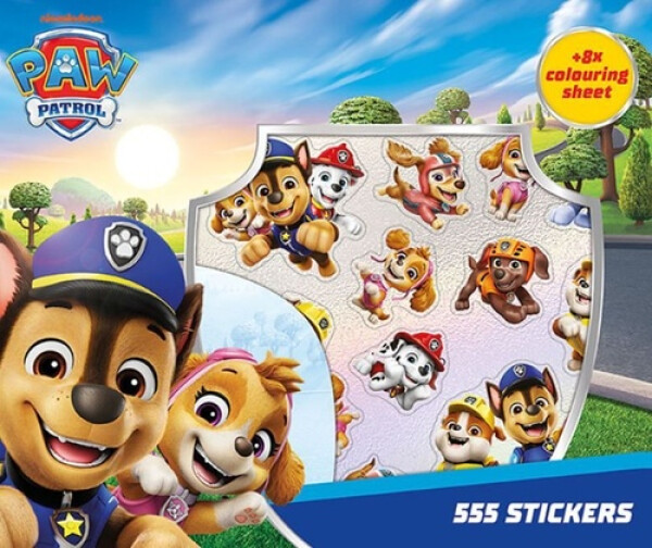 Tlapková patrola - 555 samolepek