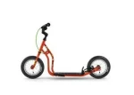 YEDOO Koloběžka Emoji MAU červená / 12"/12" kola