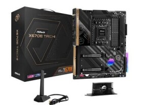 ASrock X670E Taichi / AMD X670 / DDR5 / SATA III RAID / USB / GLAN / M.2 / sc.AM5 / EATX (90-MXBJ0-A0UAYZ)