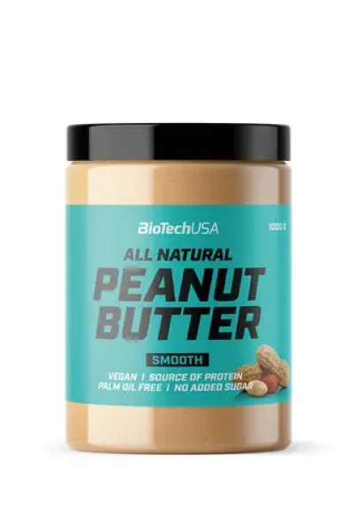 BioTech Peanut Butter 1000 g smooth (14331)