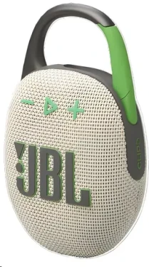 JBL Clip 5 písková / Přenosný reproduktor / Bluetooth 5.3 / IP67 / 12 h výdrž (JBLCLIP5SAND)