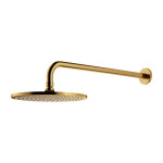 OMNIRES - SLIMLINE hlavová sprcha včetně ramena, o25 cm zlatá kartáčovaná /GLB/ WGSET1GLB