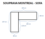 Rojaplast MONTREAL ratanová souprava ANTRACIT