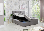 Boxspring Glossy Rozměr: 185 x 210 cm, látka: Omega68