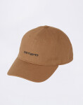 Carhartt WIP Canvas Script Cap H Brown/Black